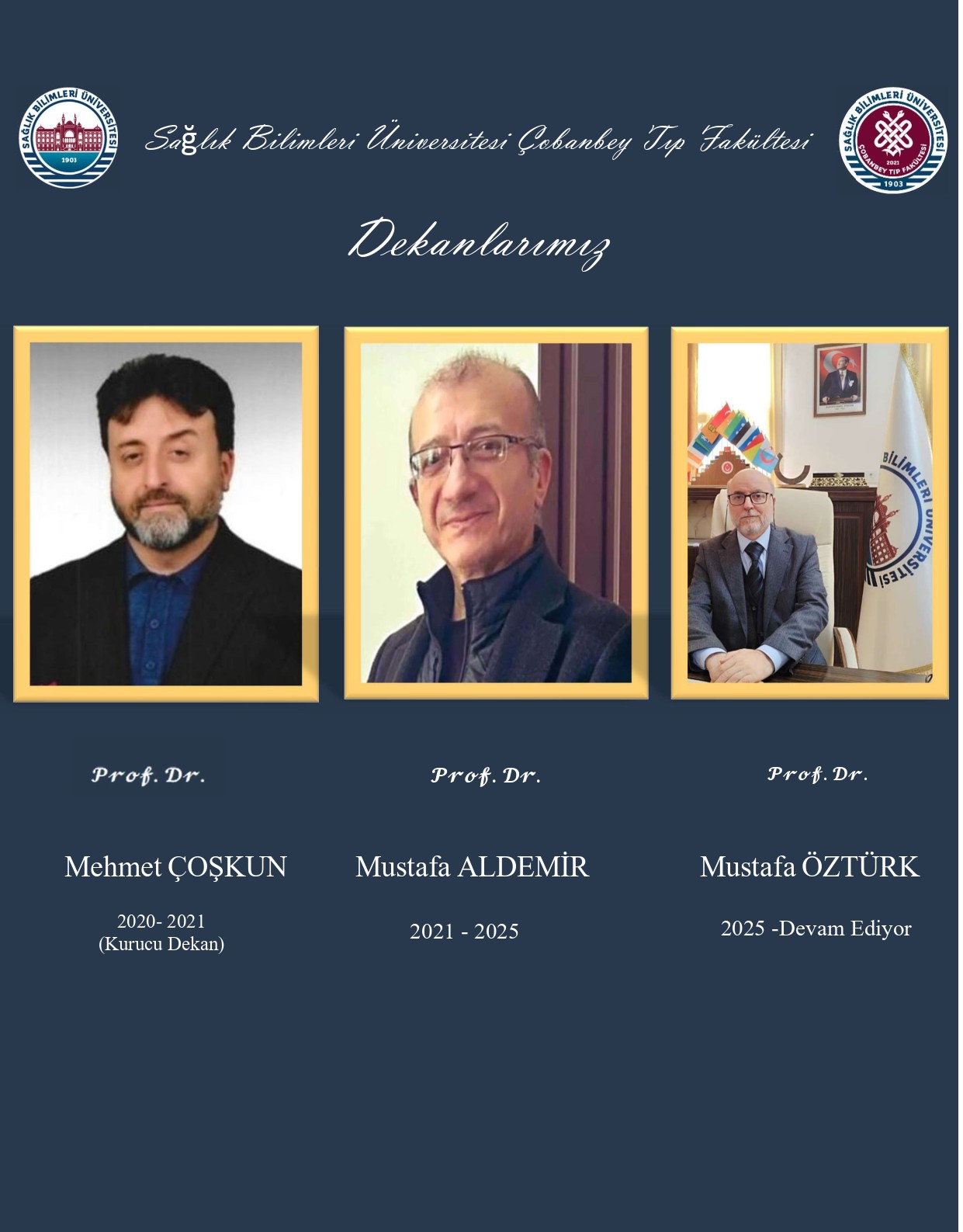 Dekanlarımız
